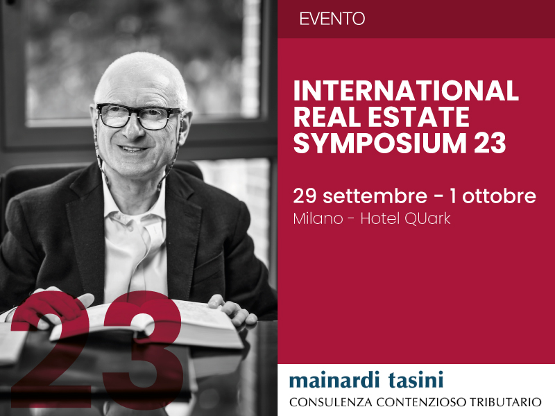 INTERNATIONAL REAL ESTATE SYMPOSIUM 23