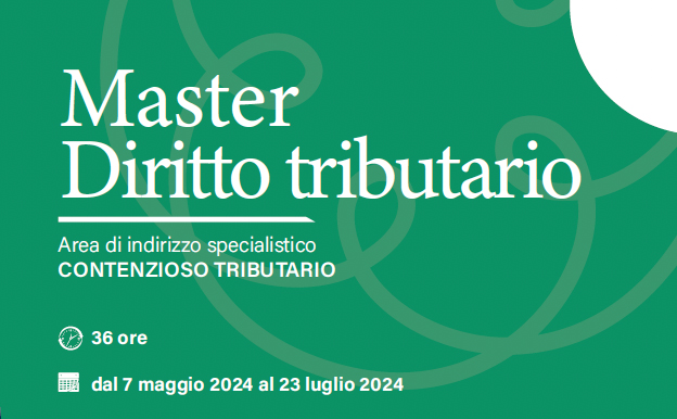 Master Diritto Tributario