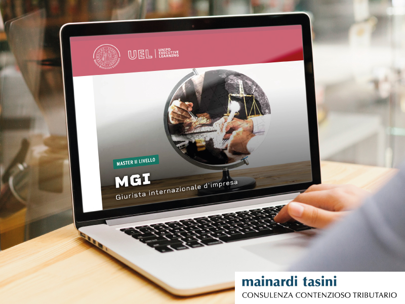 Master Giurista Internazionale di Impresa in materia di diritto penale dell&rsquo;economia.