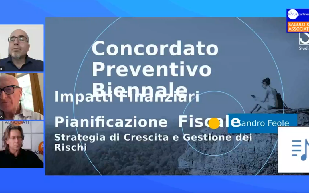 Concordato preventivo biennale