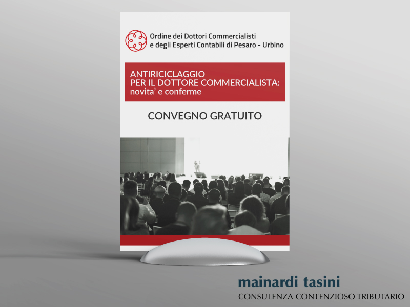 Antiriciclaggio per il dottore commercialista: novit&agrave; e conferme