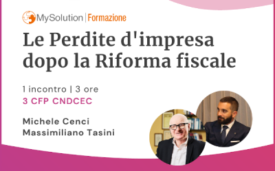 Le Perdite d&rsquo;impresa dopo la Riforma fiscale